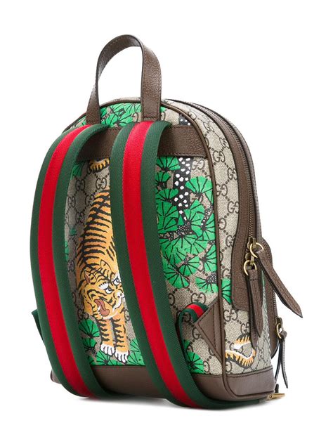 gucci tiger shoulder bag|Gucci backpack with tiger.